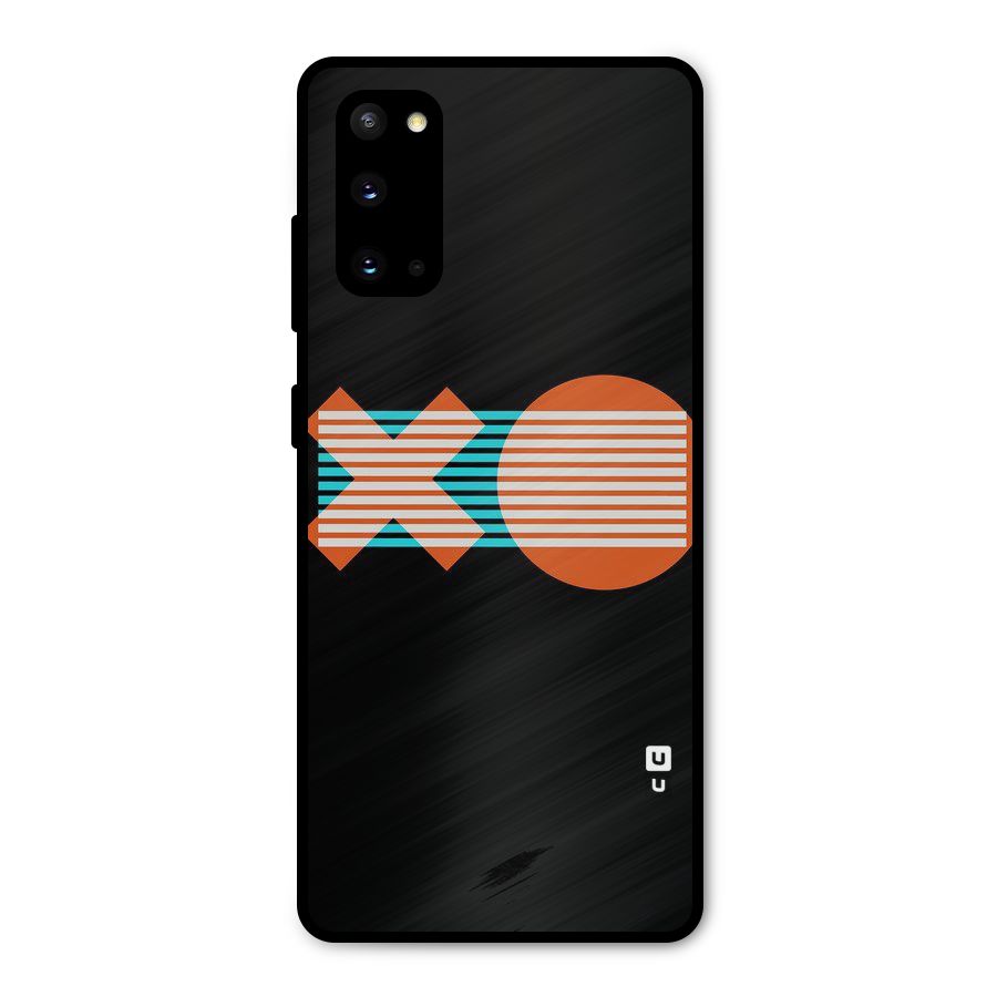 Minimal Art Metal Back Case for Galaxy S20