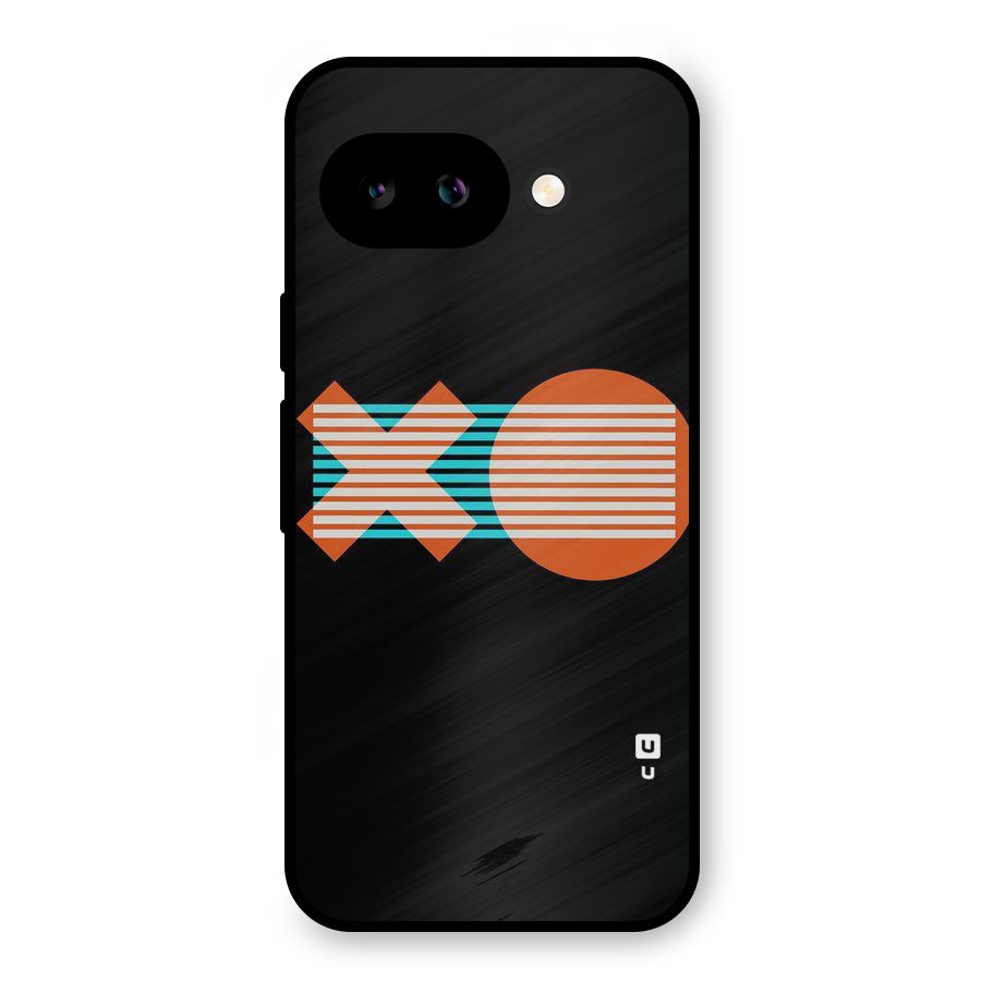 Minimal Art Metal Back Case for Google Pixel 9a