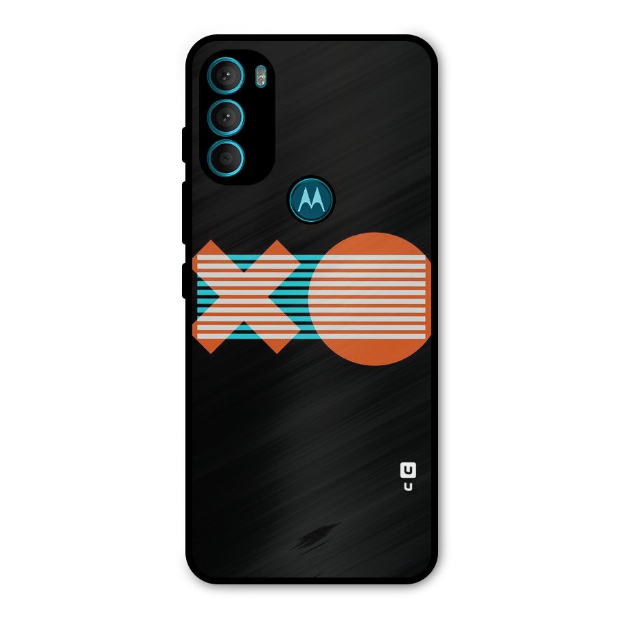 Minimal Art Metal Back Case for Moto G71 5G