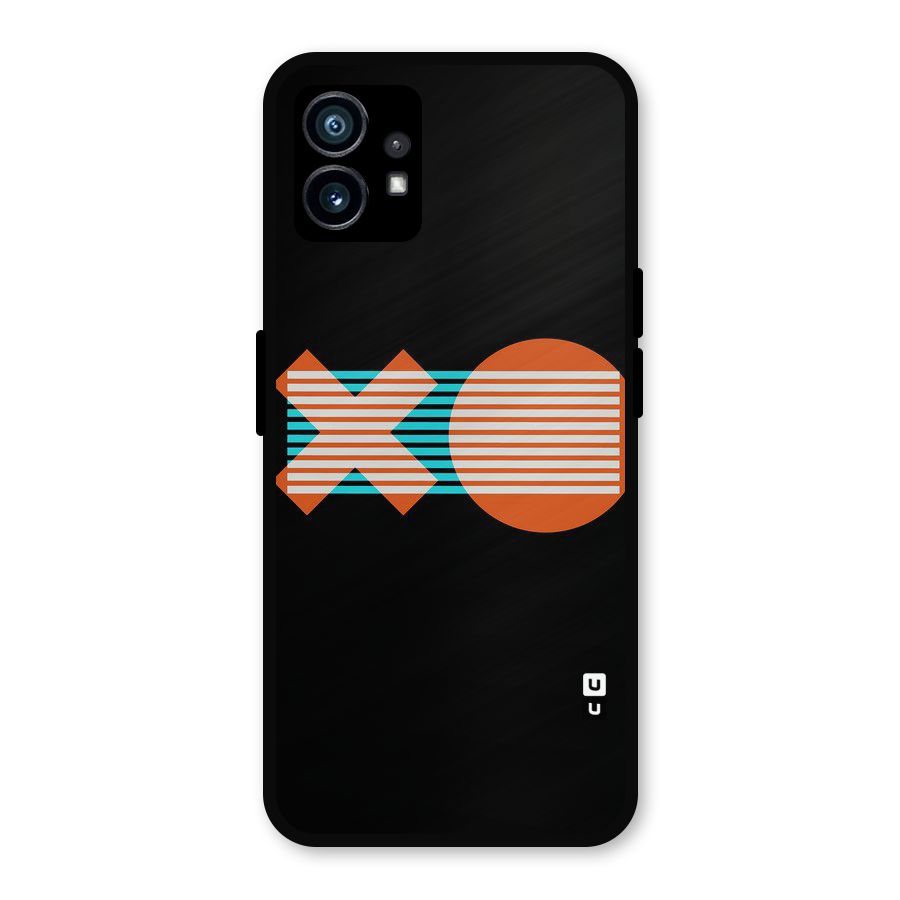 Minimal Art Metal Back Case for Nothing Phone 1