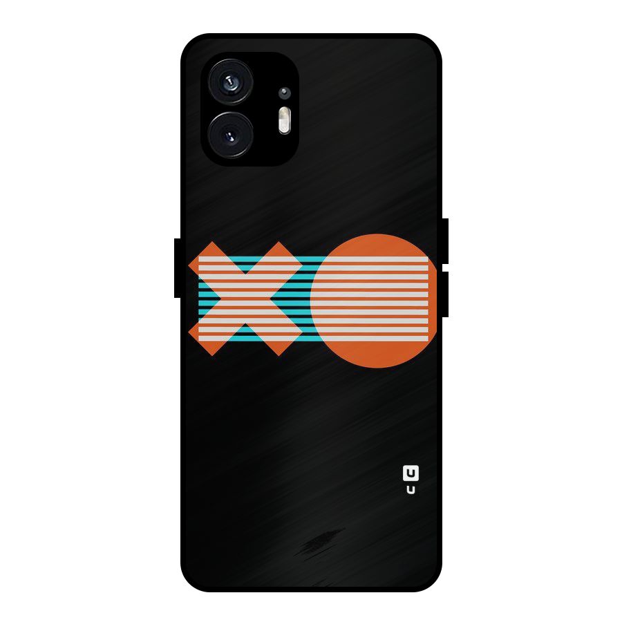 Minimal Art Metal Back Case for Nothing Phone 2