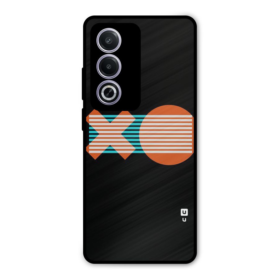 Minimal Art Metal Back Case for Oppo A3 Pro