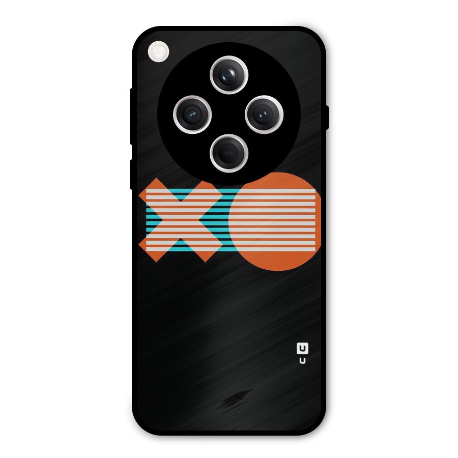 Minimal Art Metal Back Case for Oppo Find X8
