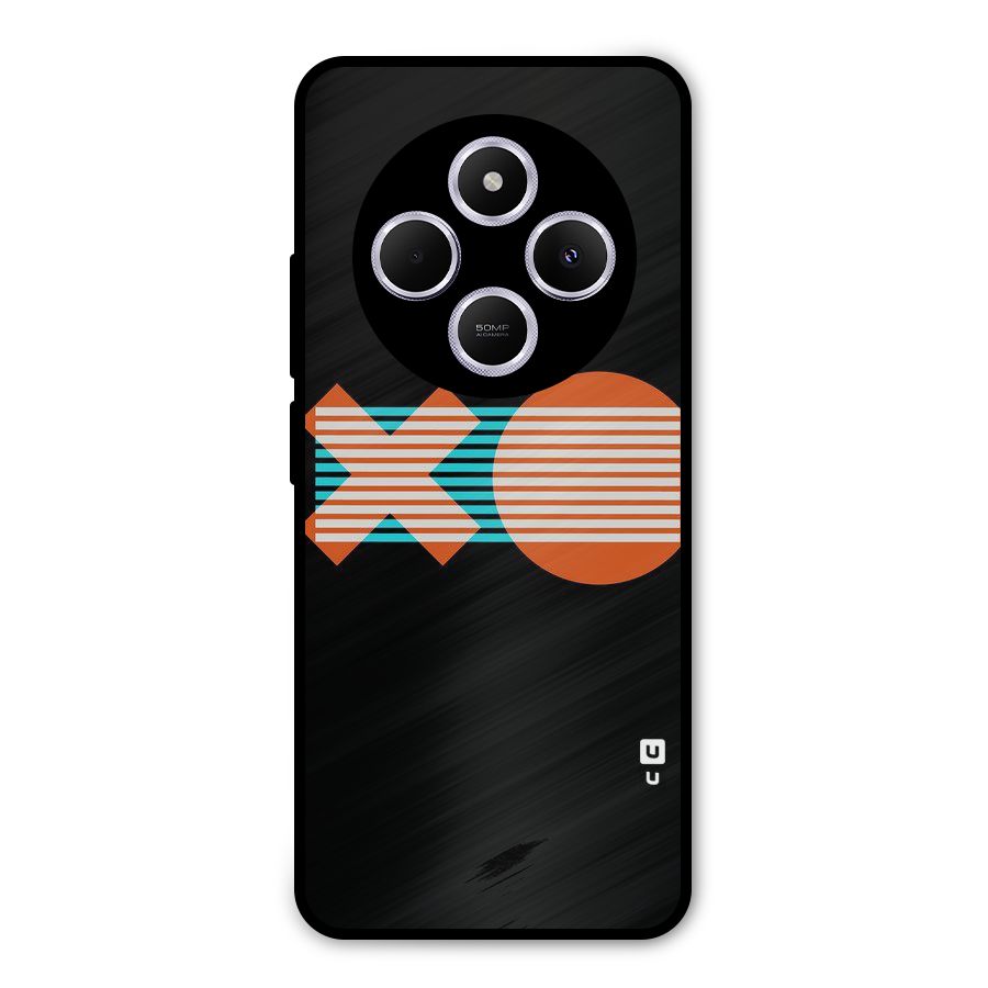 Minimal Art Metal Back Case for Poco C75 5G