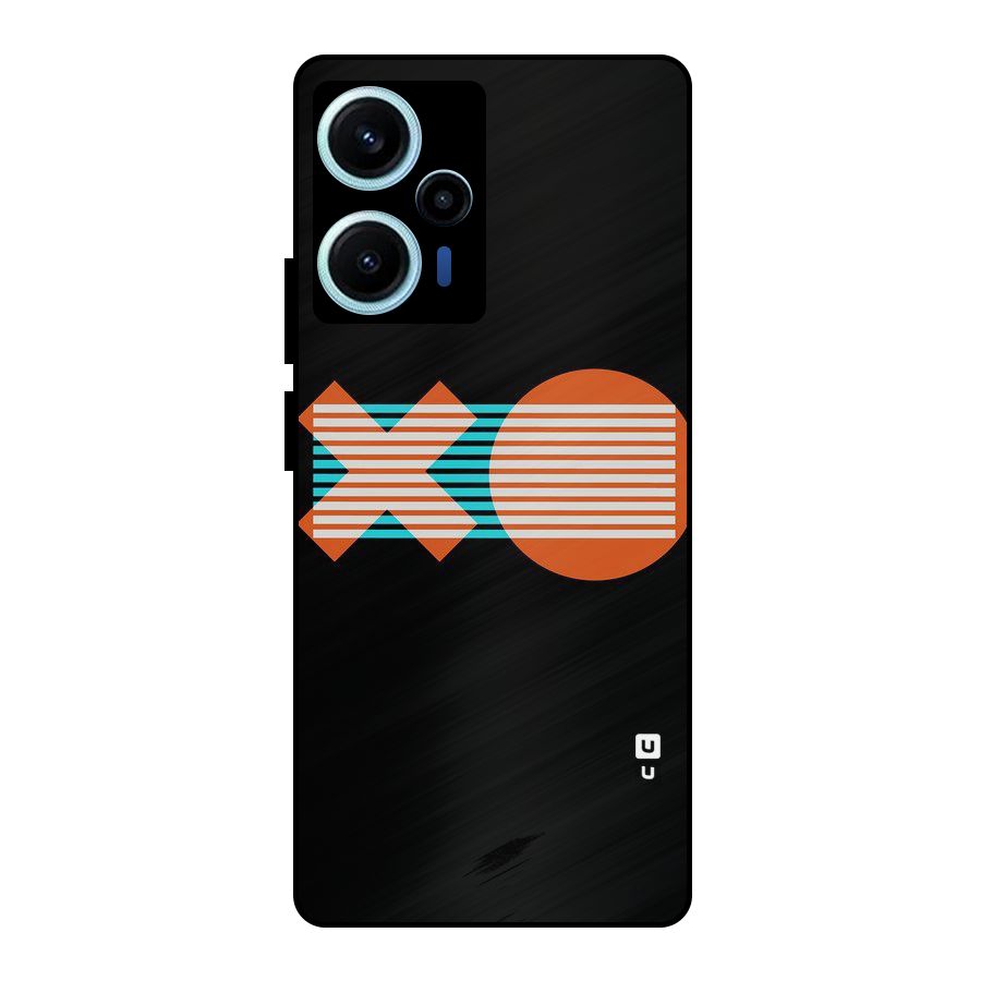 Minimal Art Metal Back Case for Poco F5