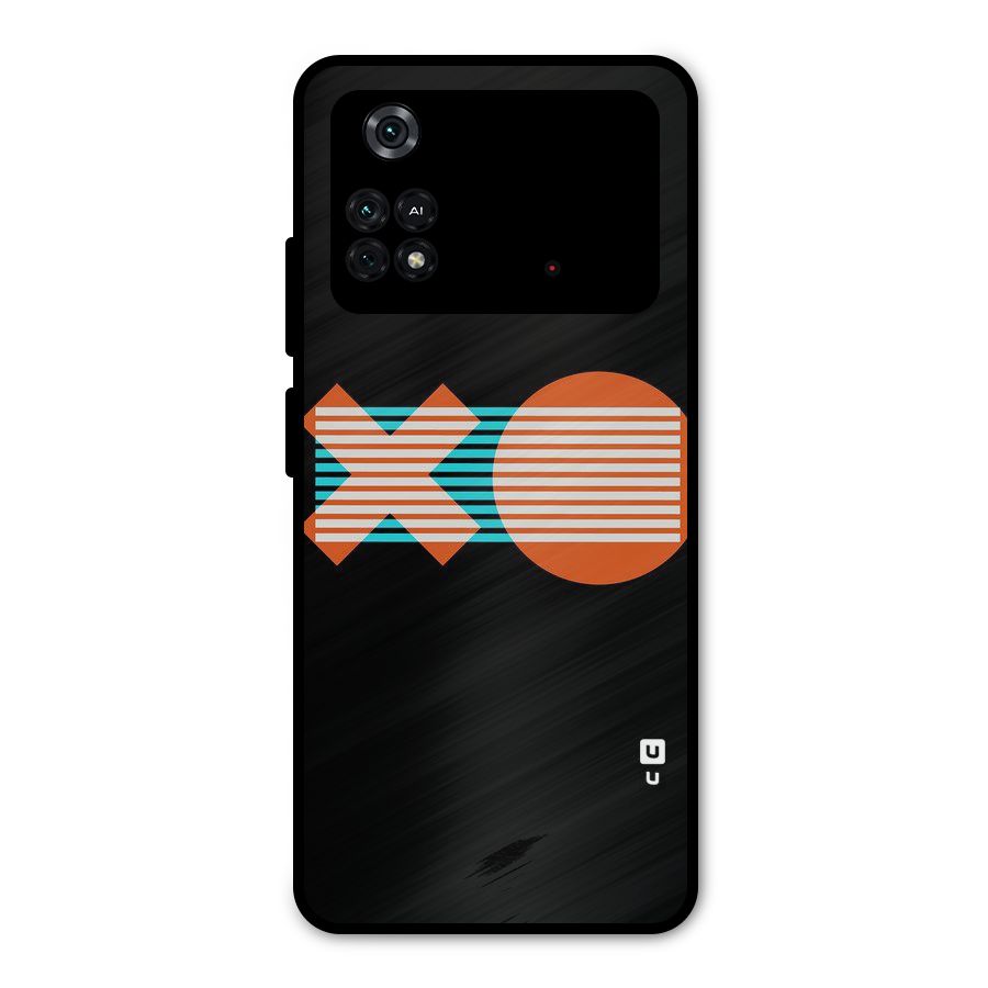 Minimal Art Metal Back Case for Poco M4 Pro 4G