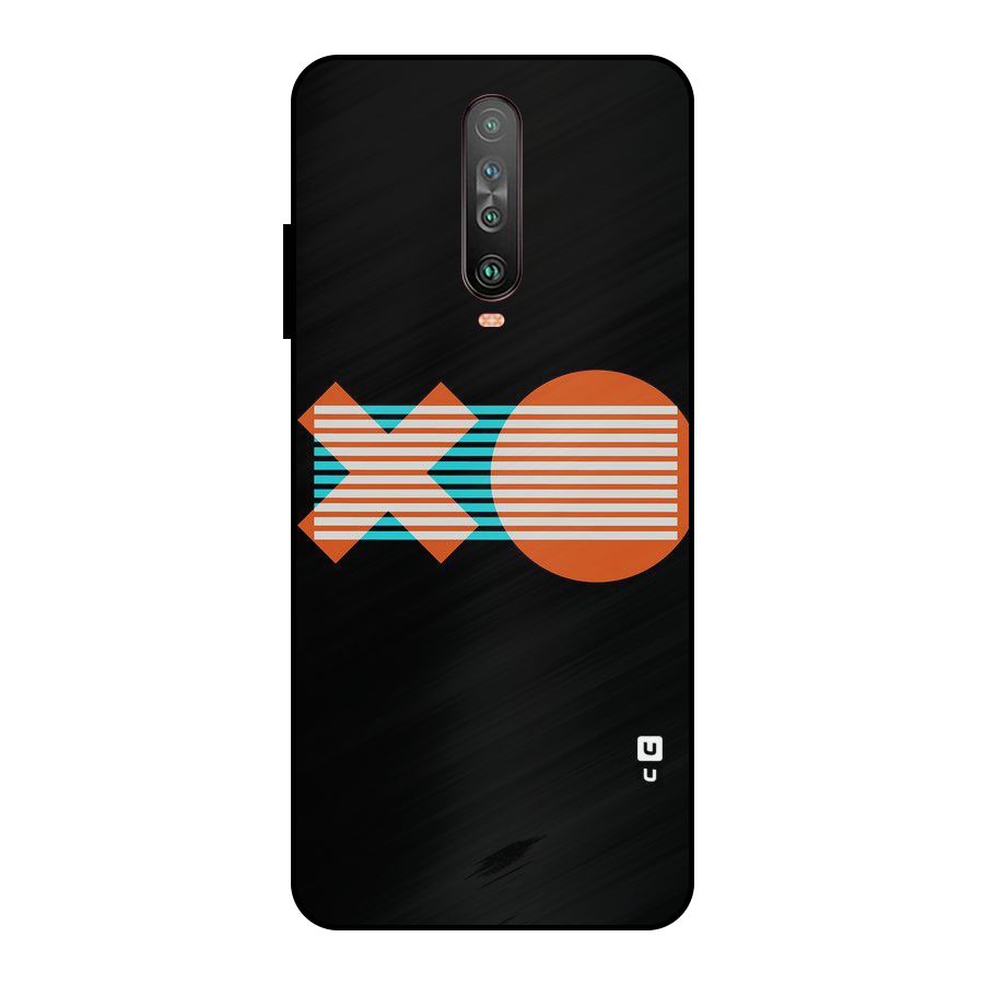 Minimal Art Metal Back Case for Poco X2