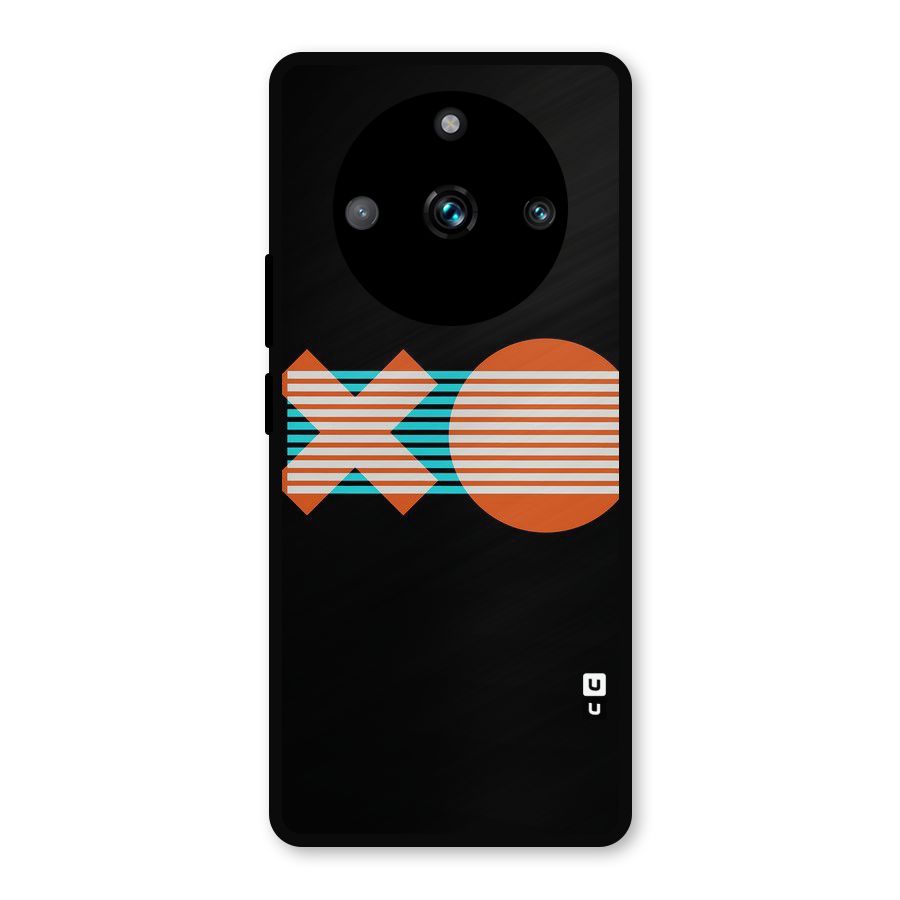 Minimal Art Metal Back Case for Realme 11 Pro