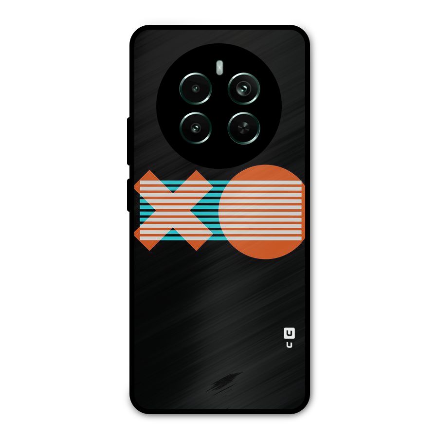 Minimal Art Metal Back Case for Realme 12 Pro Plus