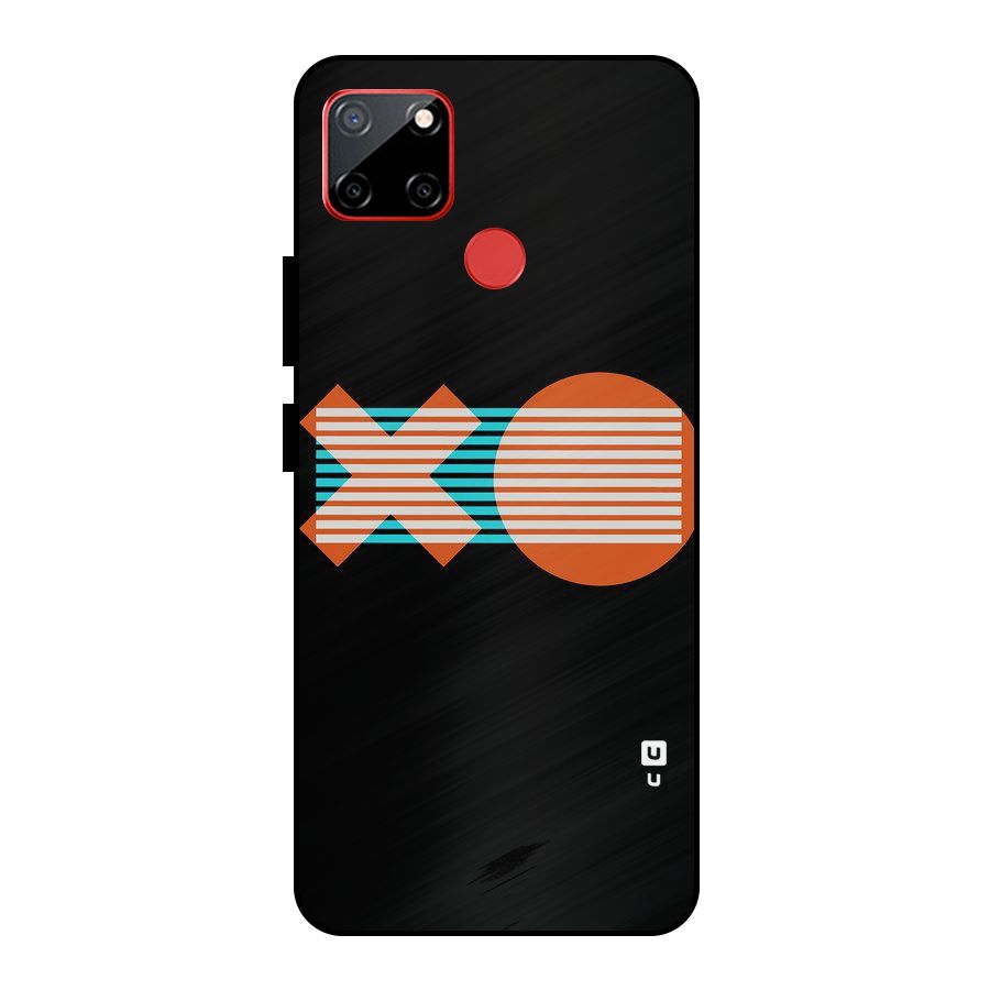 Minimal Art Metal Back Case for Realme C12