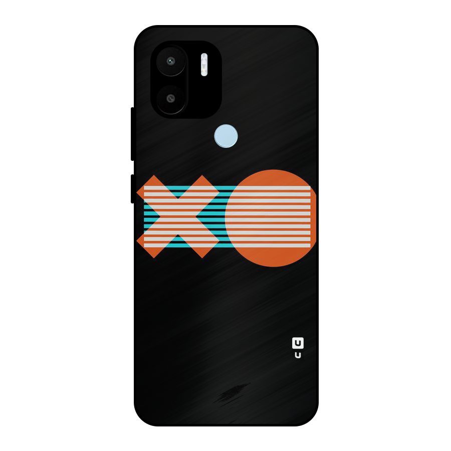 Minimal Art Metal Back Case for Redmi A2+