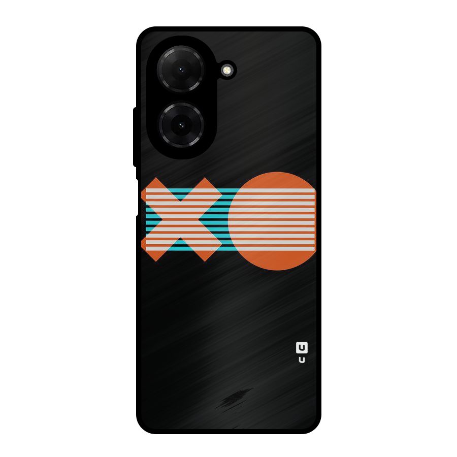 Minimal Art Metal Back Case for Redmi A5 4G