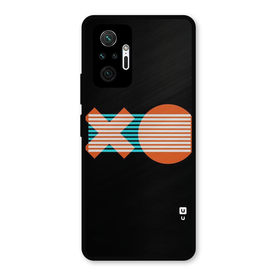Minimal Art Metal Back Case for Redmi Note 10 Pro Max