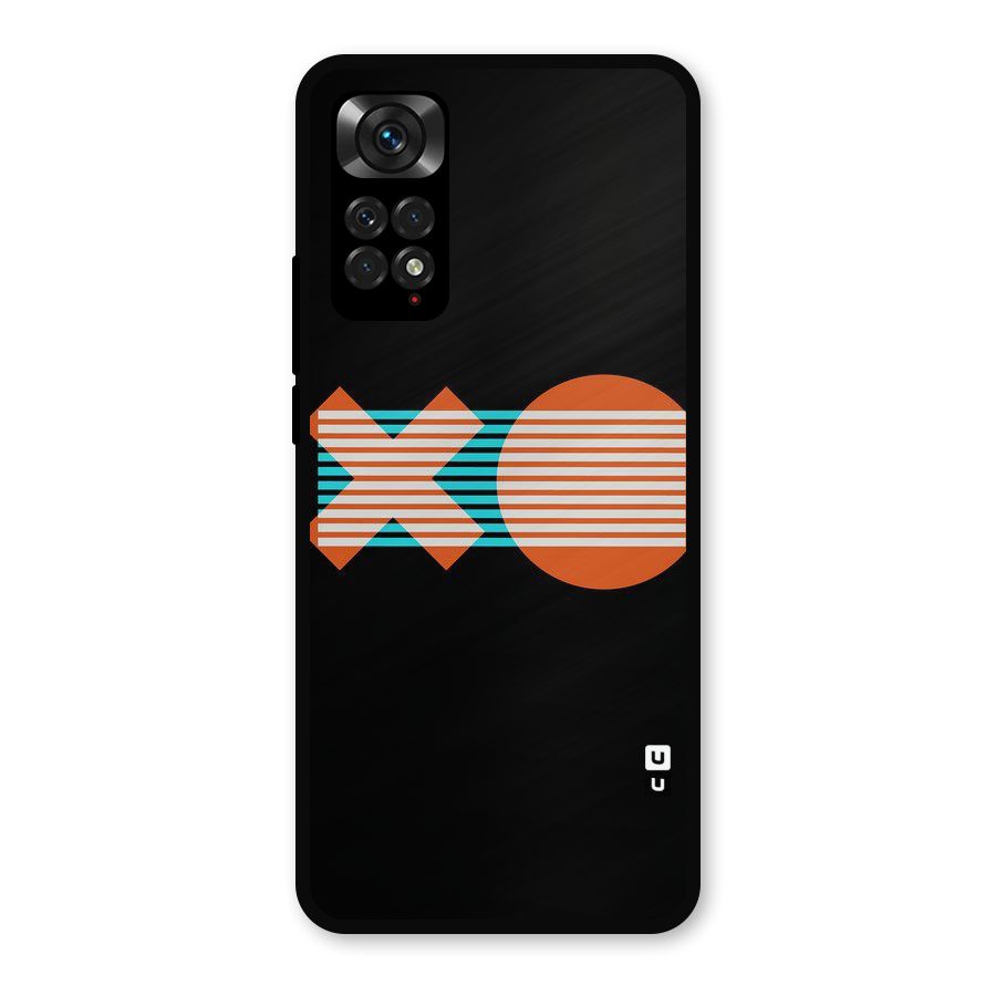 Minimal Art Metal Back Case for Redmi Note 11s