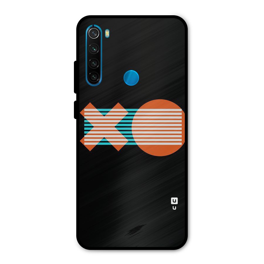 Minimal Art Metal Back Case for Redmi Note 8