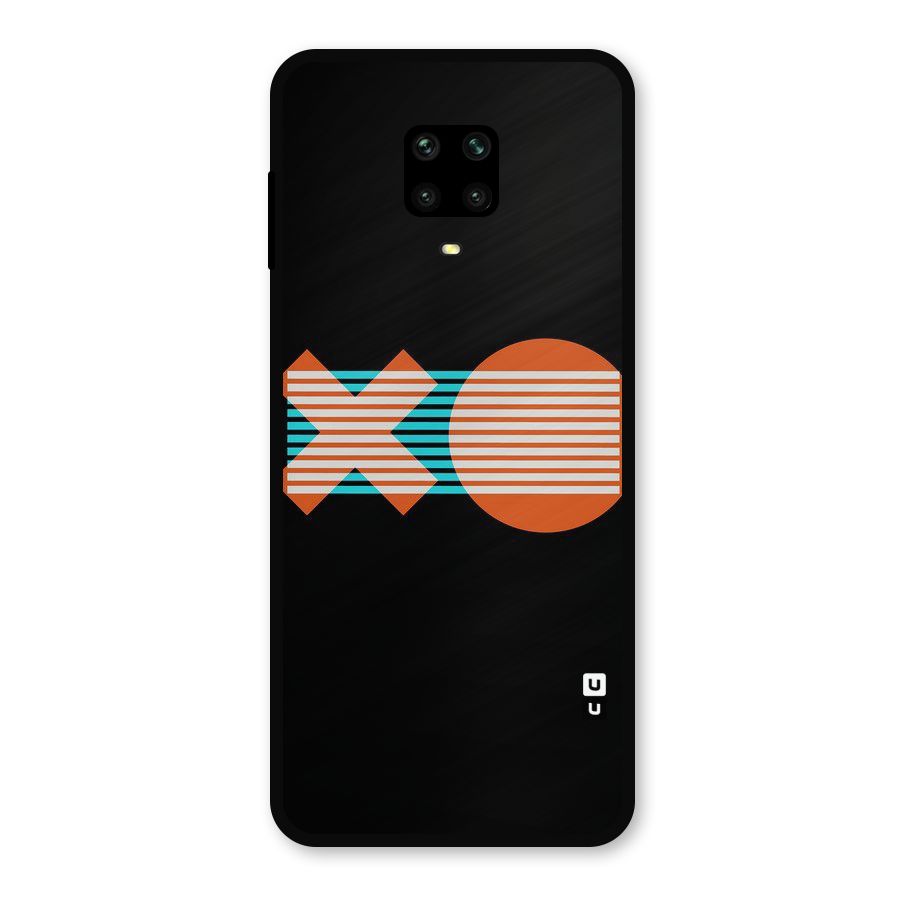 Minimal Art Metal Back Case for Redmi Note 9 Pro Max