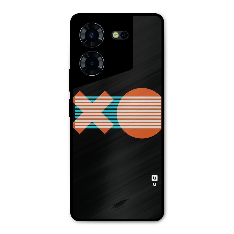 Minimal Art Metal Back Case for Tecno Pova 5 Pro 5G