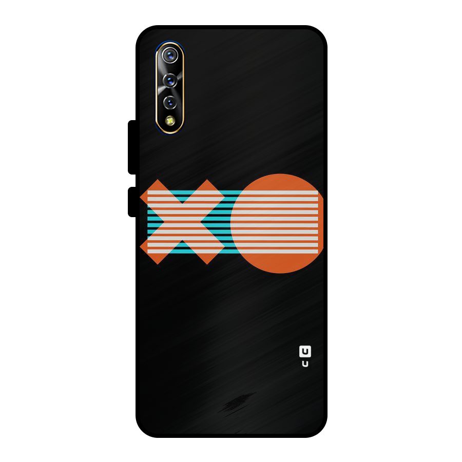 Minimal Art Metal Back Case for Vivo S1