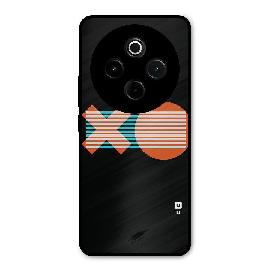 Minimal Art Metal Back Case for Vivo T4