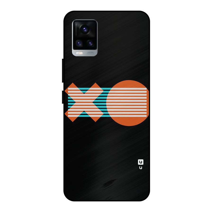 Minimal Art Metal Back Case for Vivo V20