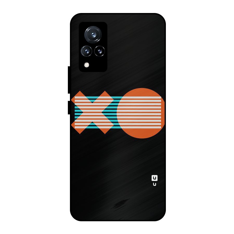 Minimal Art Metal Back Case for Vivo V21 5G