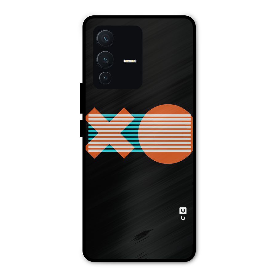 Minimal Art Metal Back Case for Vivo V23 Pro