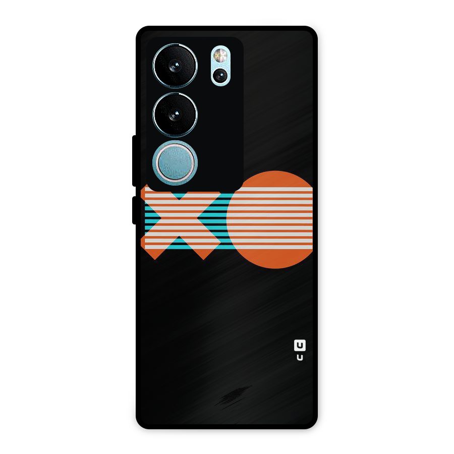 Minimal Art Metal Back Case for Vivo V29