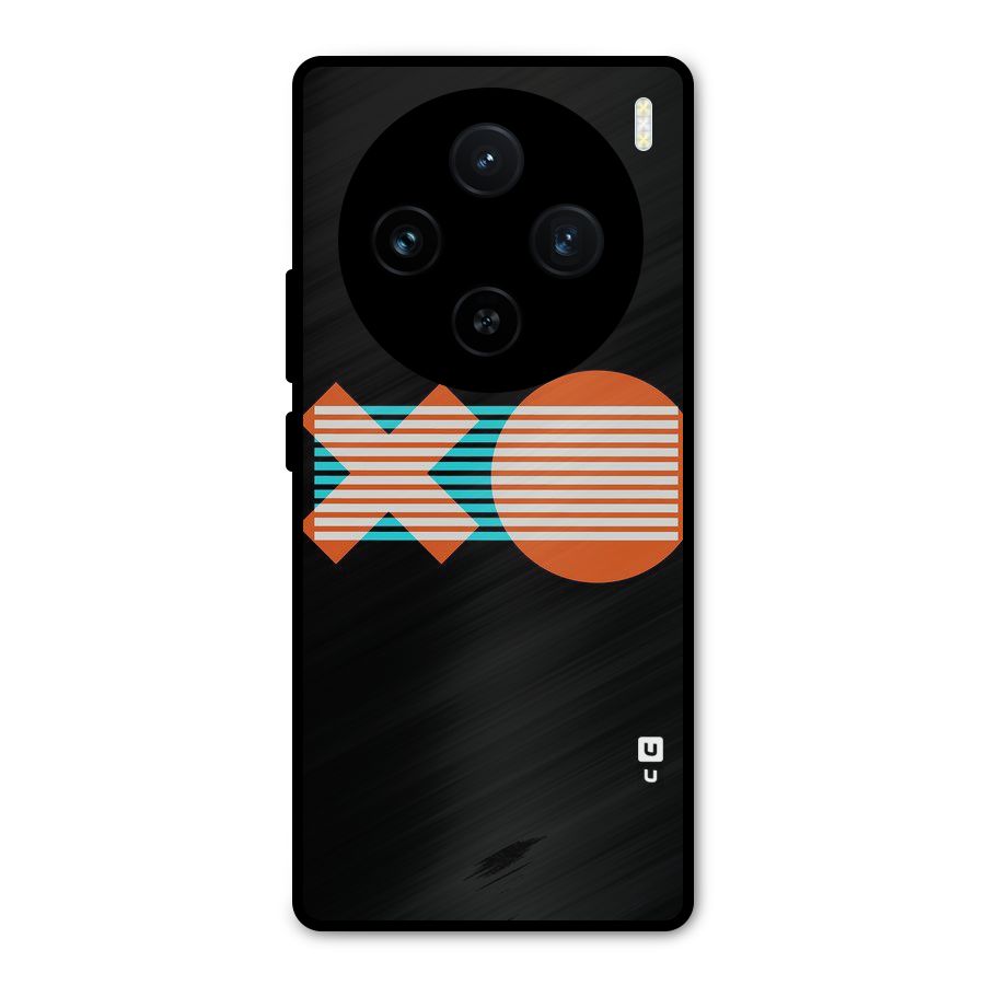 Minimal Art Metal Back Case for Vivo X100
