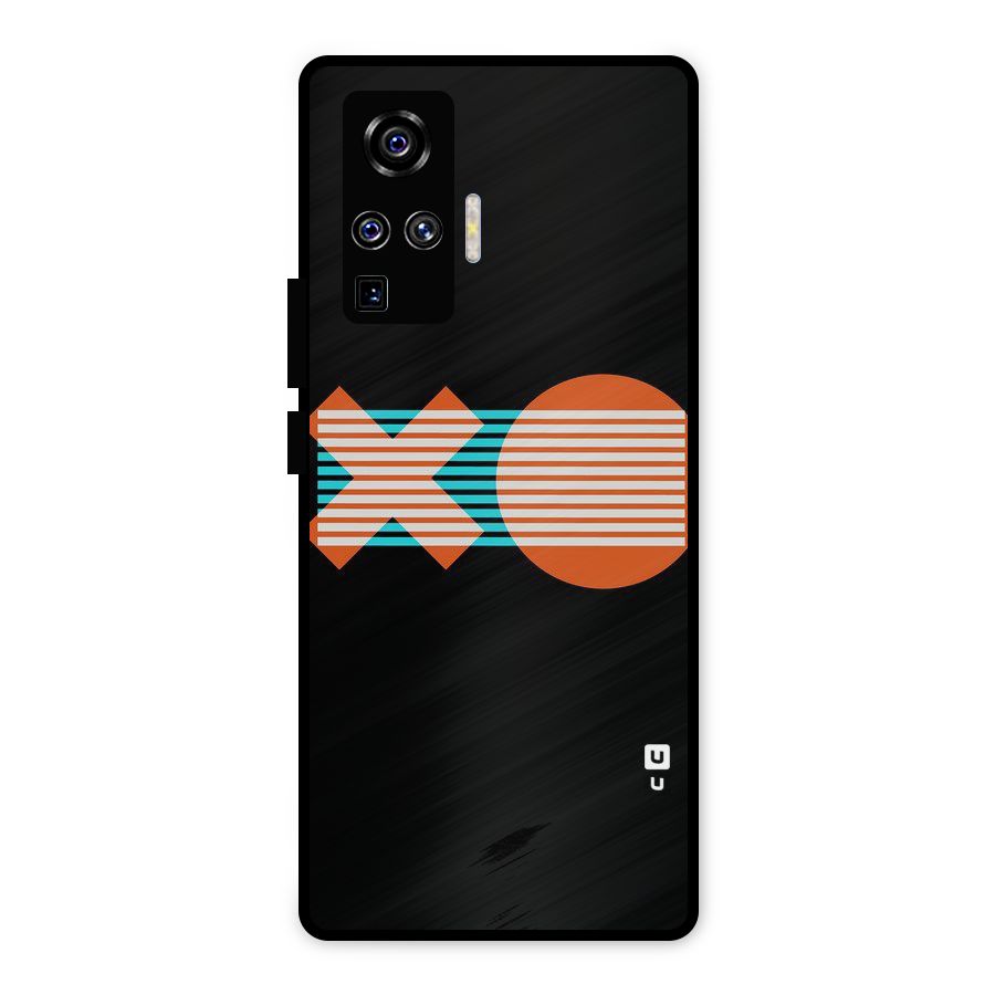 Minimal Art Metal Back Case for Vivo X50 Pro