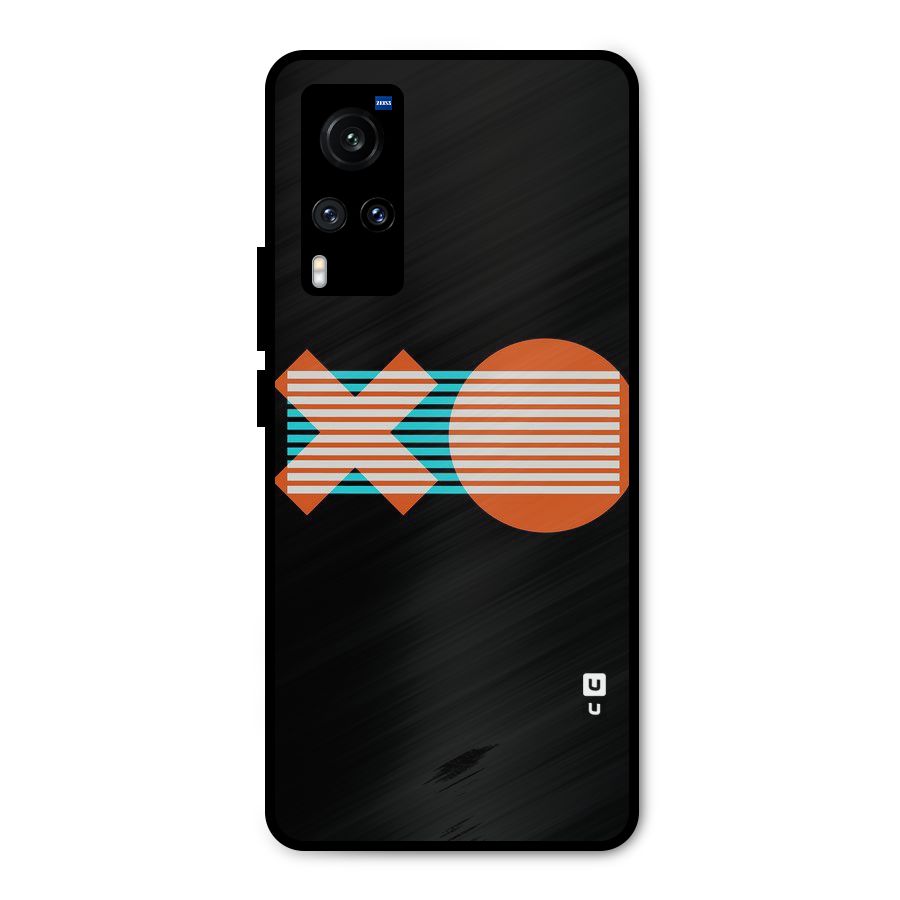 Minimal Art Metal Back Case for Vivo X60