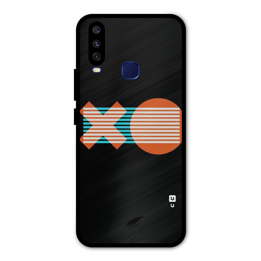 Minimal Art Metal Back Case for Vivo Y12