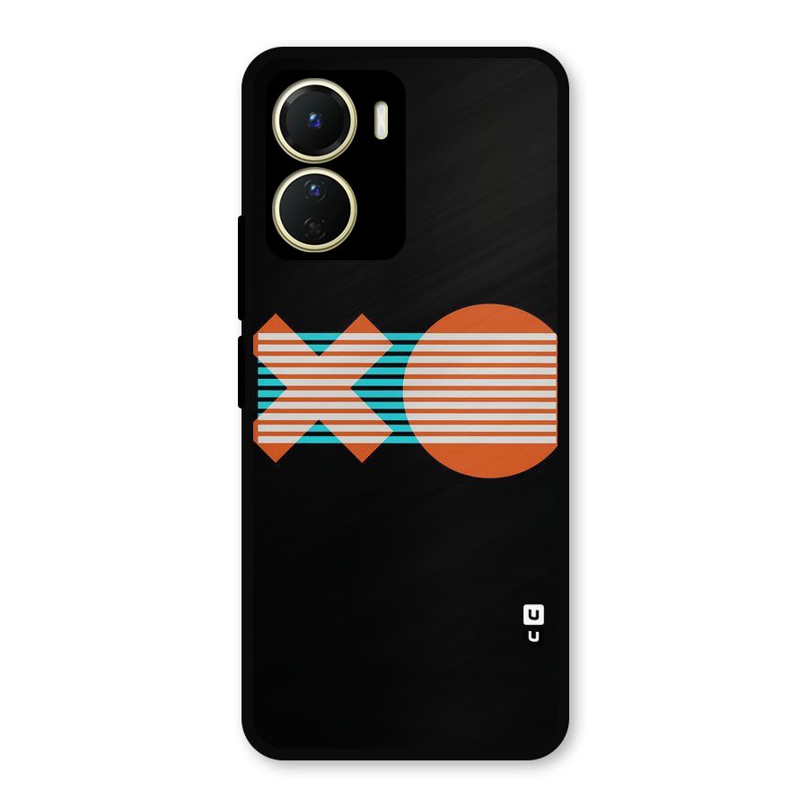 Minimal Art Metal Back Case for Vivo Y16