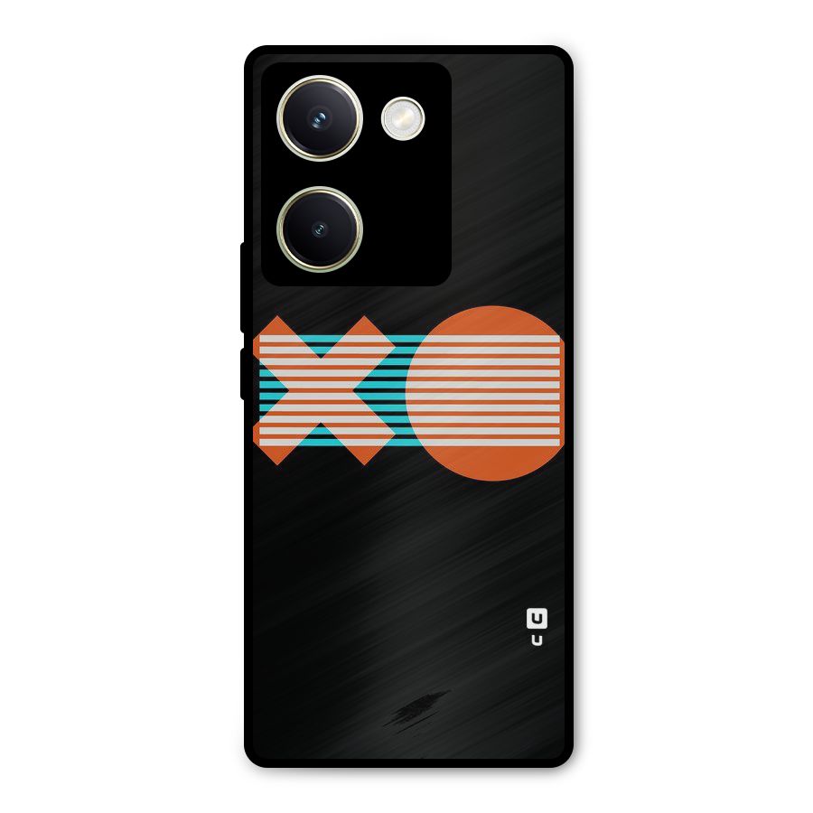 Minimal Art Metal Back Case for Vivo Y200 Pro