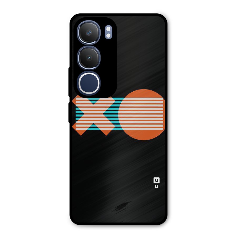 Minimal Art Metal Back Case for Vivo Y29