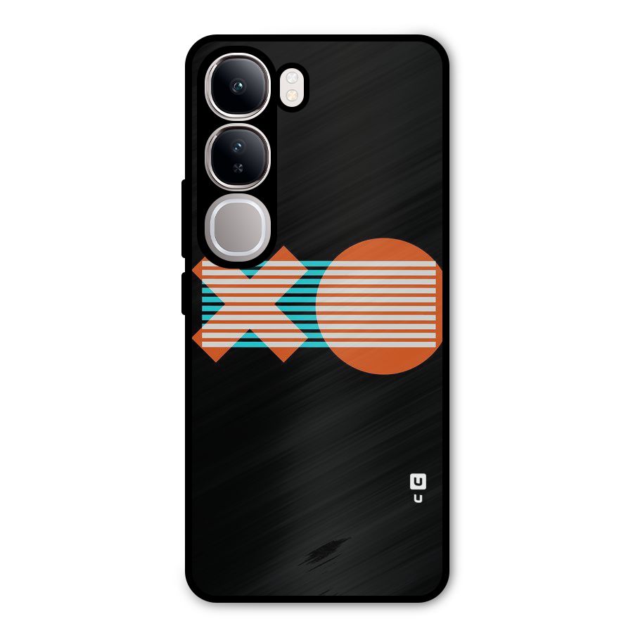 Minimal Art Metal Back Case for Vivo Y300