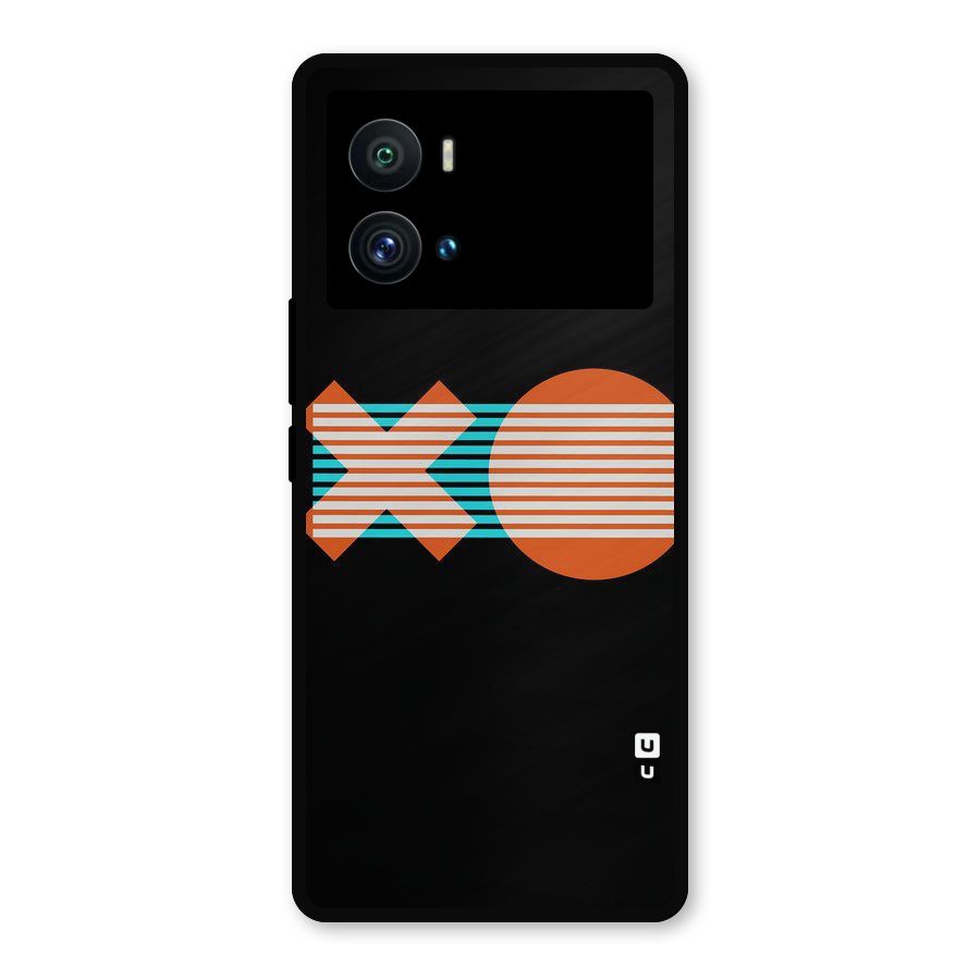 Minimal Art Metal Back Case for iQOO 9 Pro