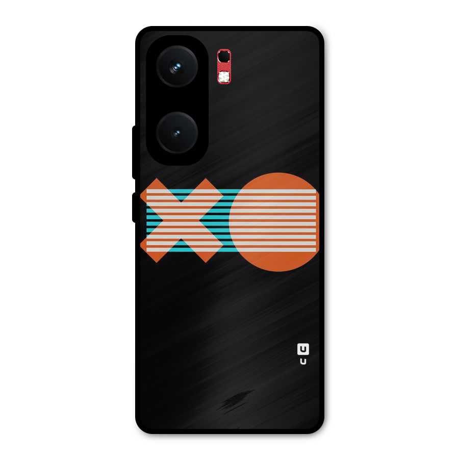 Minimal Art Metal Back Case for iQOO Neo 9 Pro