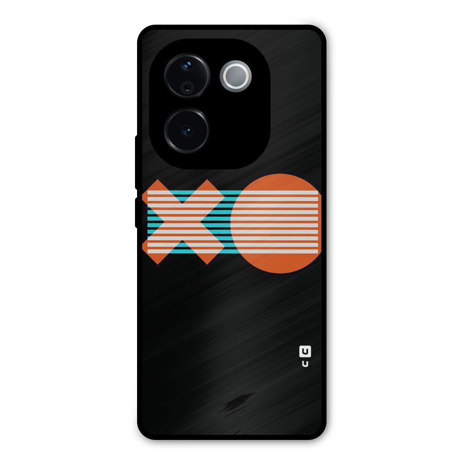 Minimal Art Metal Back Case for iQOO Z9s Pro