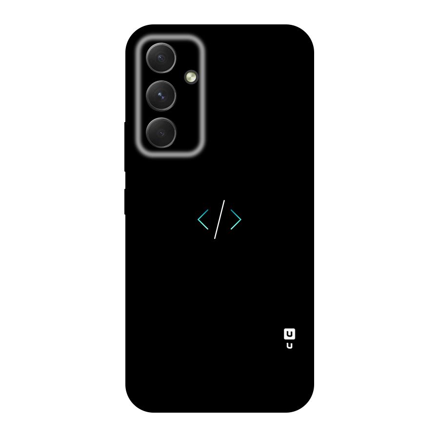 Minimal Dark Coding Original Polycarbonate Back Case for Galaxy A54
