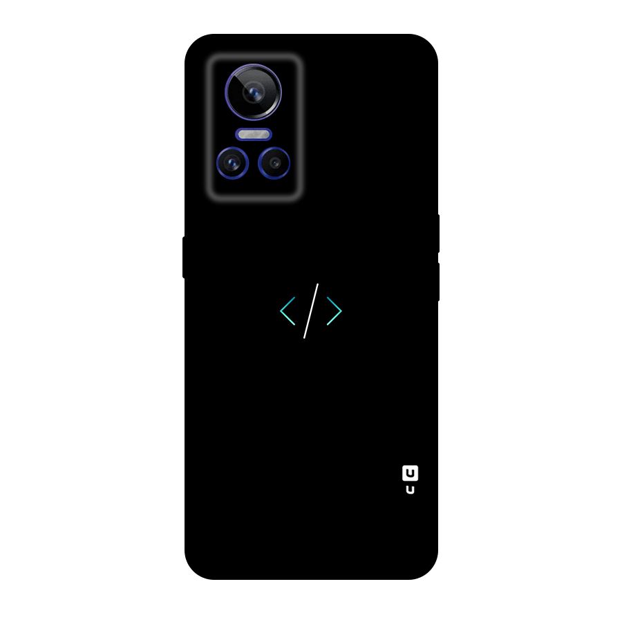 Minimal Dark Coding Original Polycarbonate Back Case for Realme GT Neo 3
