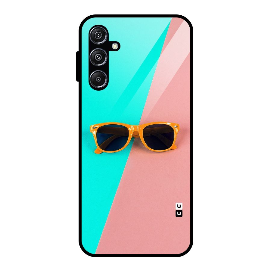 Minimal Glasses Glass Back Case for Galaxy M34 5G