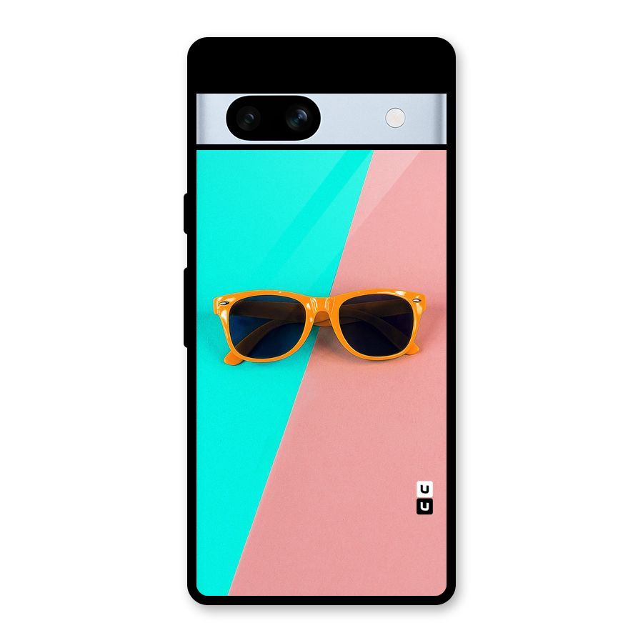 Minimal Glasses Glass Back Case for Google Pixel 7a
