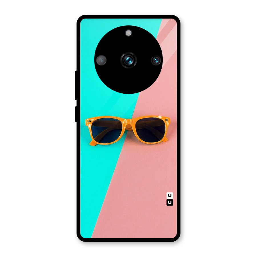 Minimal Glasses Glass Back Case for Realme 11 Pro