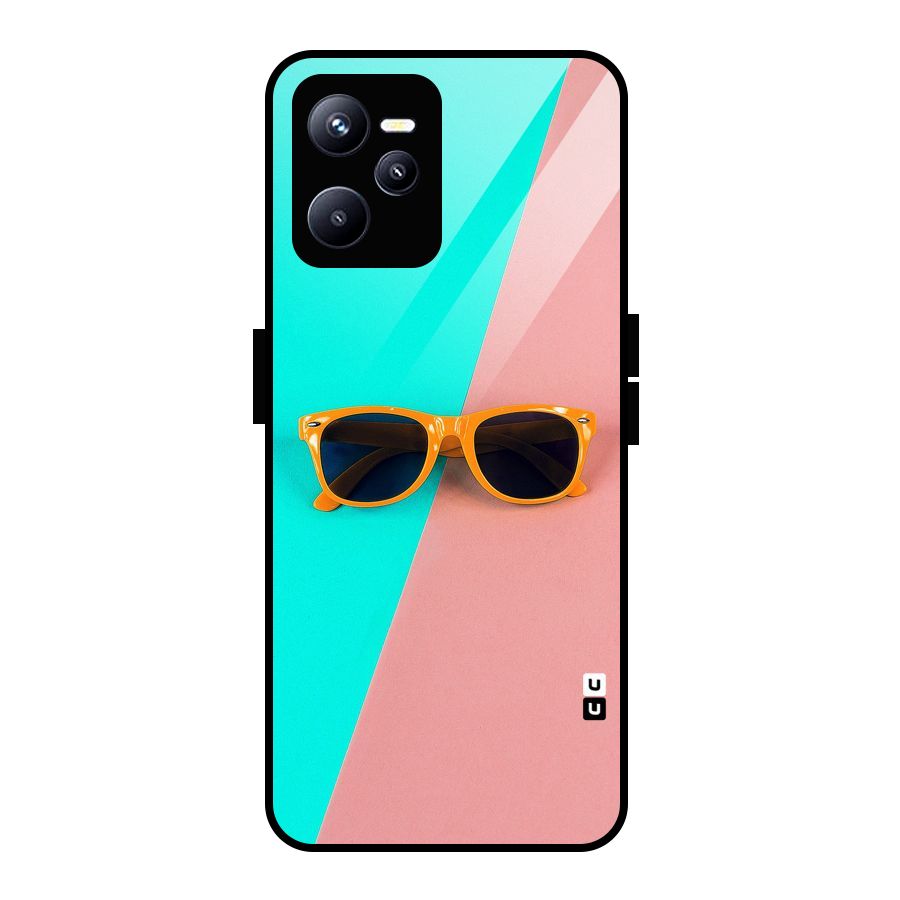 Minimal Glasses Glass Back Case for Realme C35