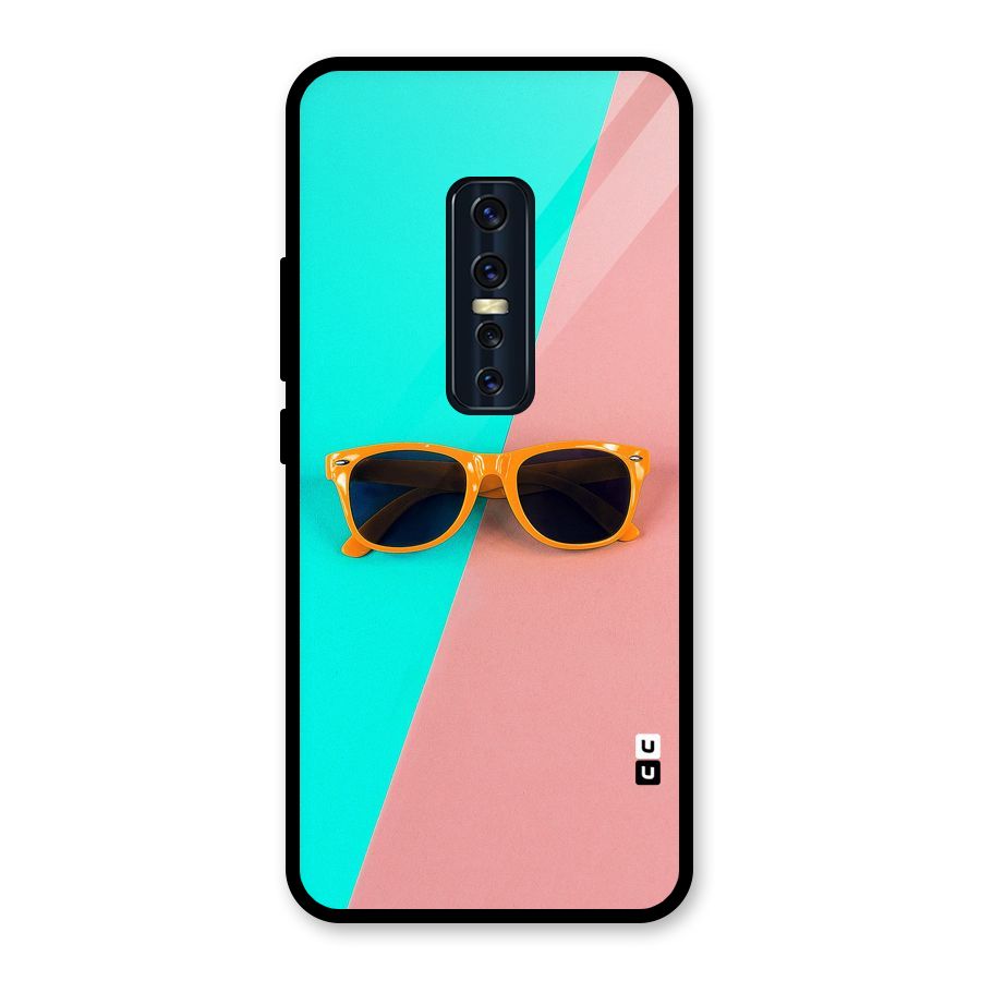 Minimal Glasses Glass Back Case for Vivo V17 Pro