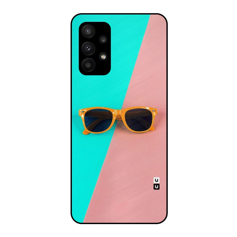 Minimal Glasses Metal Back Case for Galaxy A23