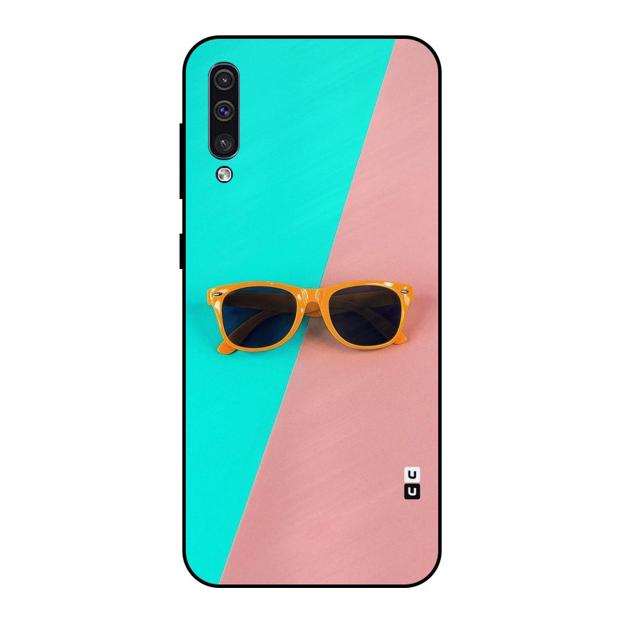 Minimal Glasses Metal Back Case for Galaxy A30s