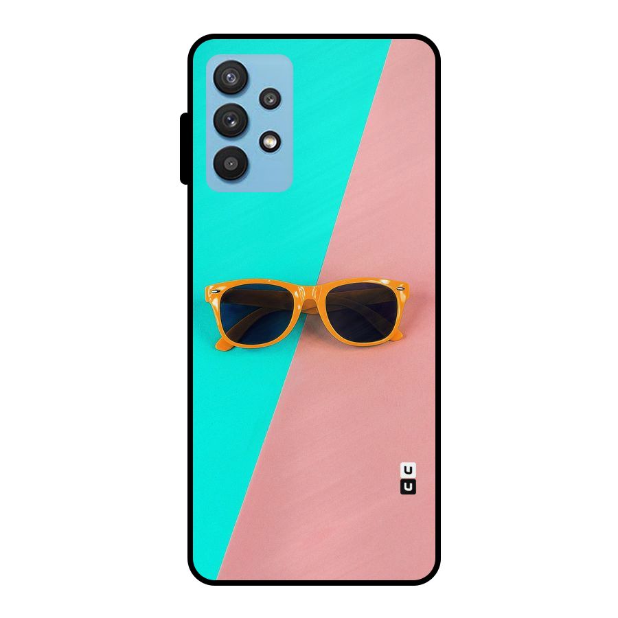 Minimal Glasses Metal Back Case for Galaxy M32 5G