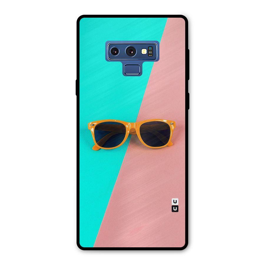 Minimal Glasses Metal Back Case for Galaxy Note 9