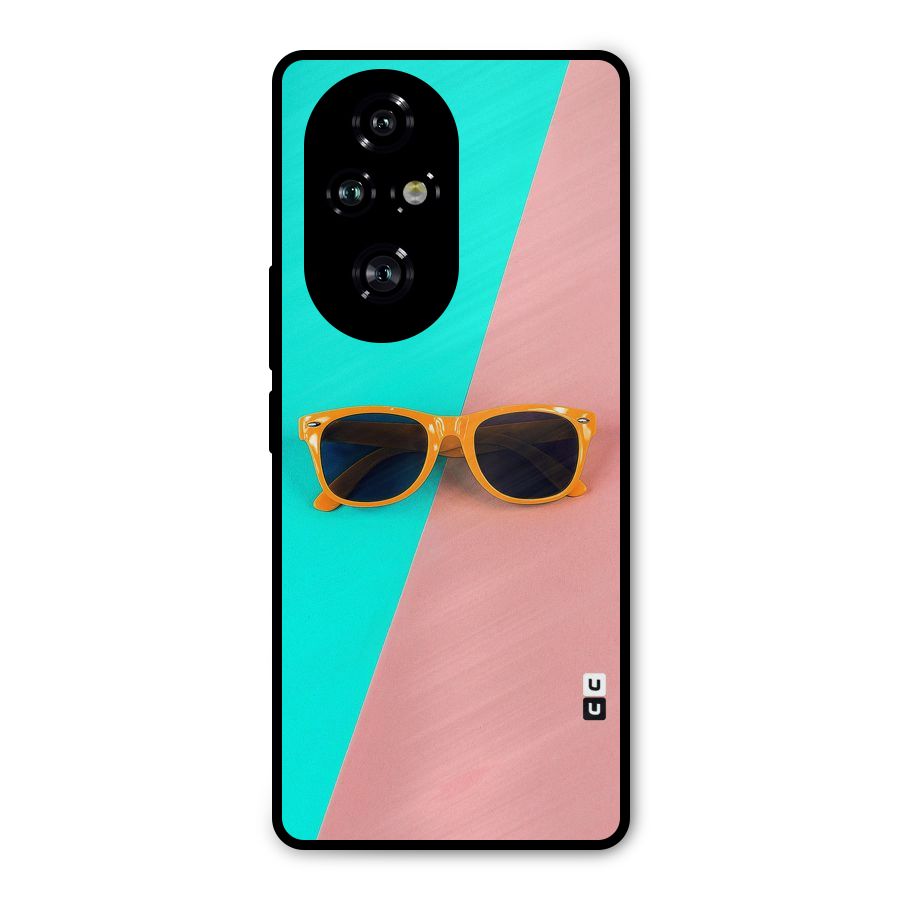 Minimal Glasses Metal Back Case for Honor 200 Pro